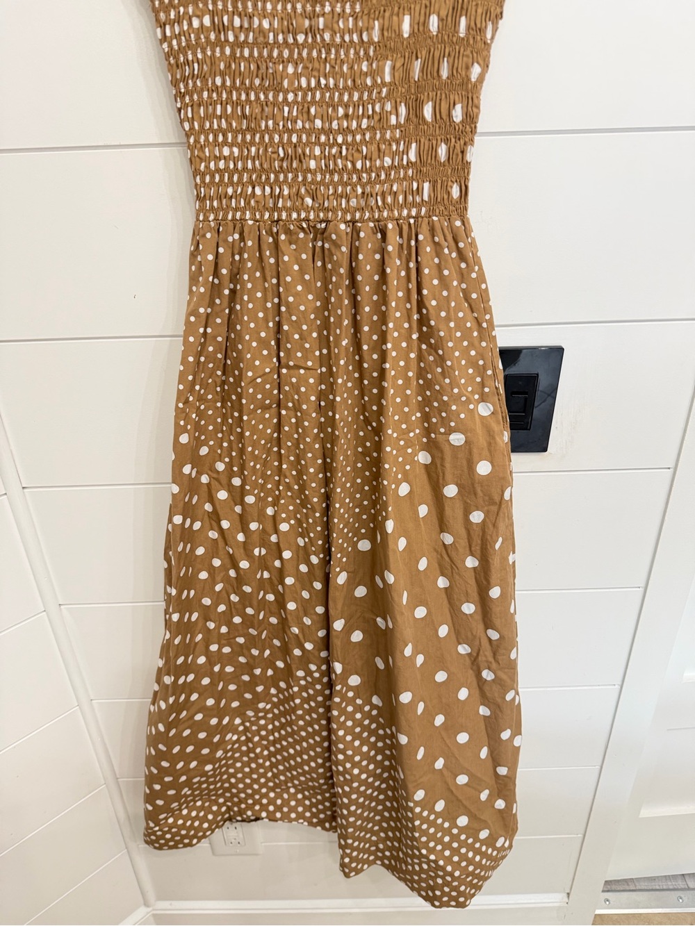 SWF Brown Ruffled Bodice Maxi Dress Size Small 36817 - Picture 10 of 13